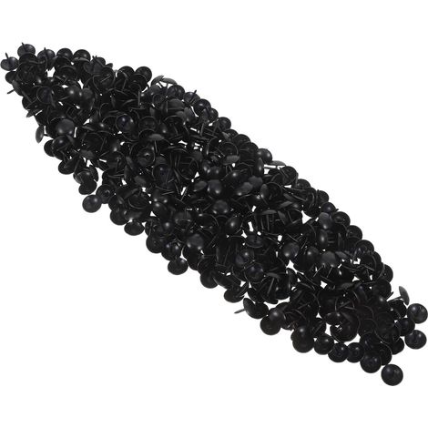 décoratifs pour ameublement meubles en métal noir 10 mm 500 (1/5)