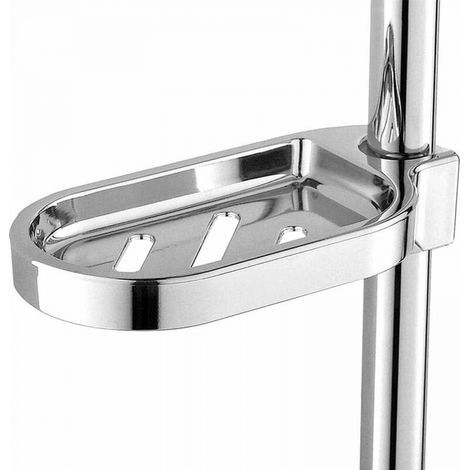 Mensola per doccia senza foratura, portasapone per bagno (diametro del foro di installazione 25 mm) (1/4)