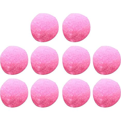 Lot de 10 balles à eau aux couleurs vives, libérant de l'énergie, mini ballons d'été, balles à eau pour jeux et activités de plein air.-Pink