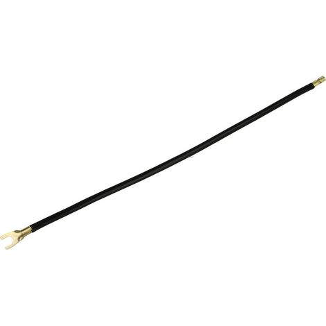 Werit Câble de pontage diamètre 6 mm², cosse à fourche, sur embout de câble
