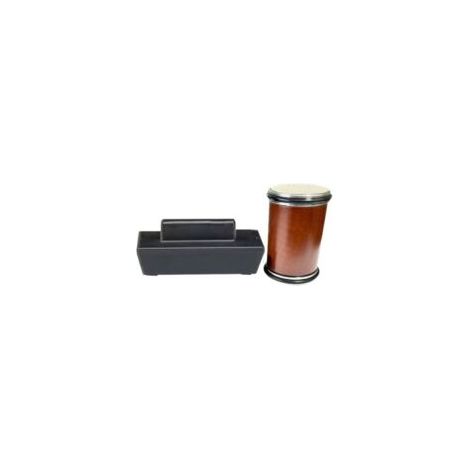 Rollmesserschärfer-Set, Diamant- und Keramik-Messerschärfer-System, magnetischer Mehrwinkel-Rollmesserschärfer, klein, braun - Crezuo