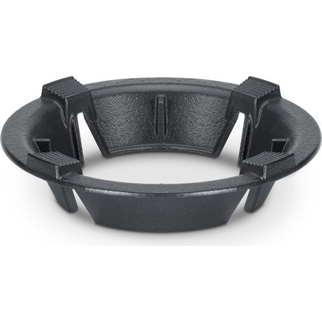 Support à wok en fonte à 4 griffes en forme de croix, anneau de maintien robuste pour woks à fond rond (1/5)