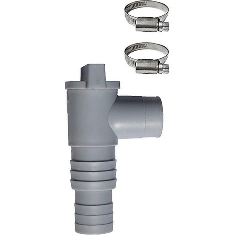 Adaptateur de pompe de filtration de piscine en PVC, vanne à piston marche/arrêt de rechange, adaptateur de tuyau de piscine, accessoires pour piscine extérieure (1/5)