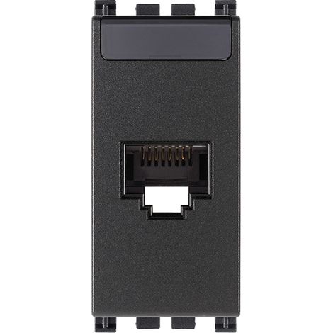 VIMAR - 19339.16 Presa RJ45 Netsafe Cat6A FTP grigio