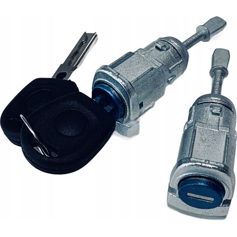 Inserciones de cerradura de puerta delantera con llaves Volkswagen VW Transporter Golf Polo (1/3)
