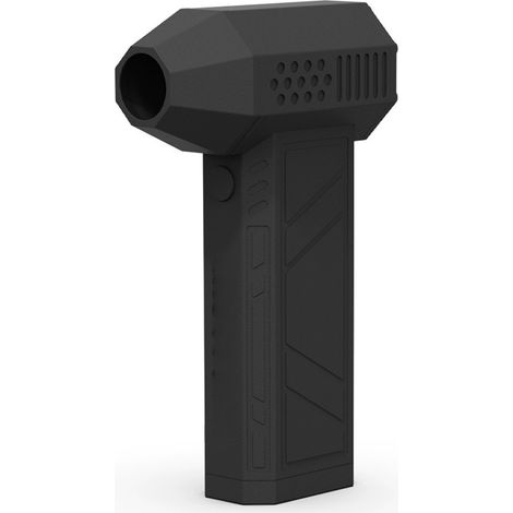 Ventilador de chorro sin escobillas, silencioso y potente (110.000 rpm), herramienta de limpieza, interfaz USB-C, compatible con el protocolo de carga rápida PD. (1/5)