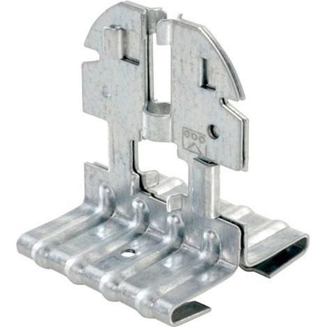 PAI – Cavalier attache OMNIFIX 2en1 pour profil I ossatures longue portée – Fixation sécurisée avec tige filetée M6 – Multi usage pour plafonds (1/2)