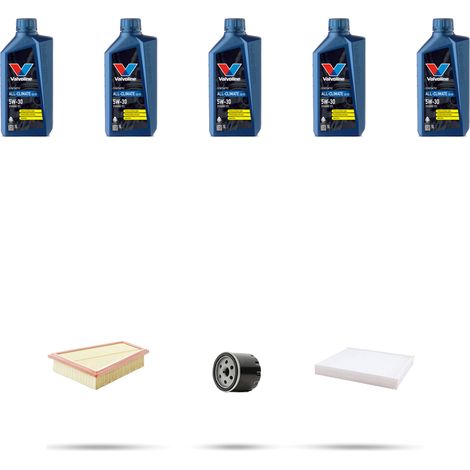 Kit tagliando 3 FILTRI e 5L OLIO compatibile con Ford Galaxy II 1.6 EcoBoost SCTI 118kw dal 2010 (1/5)