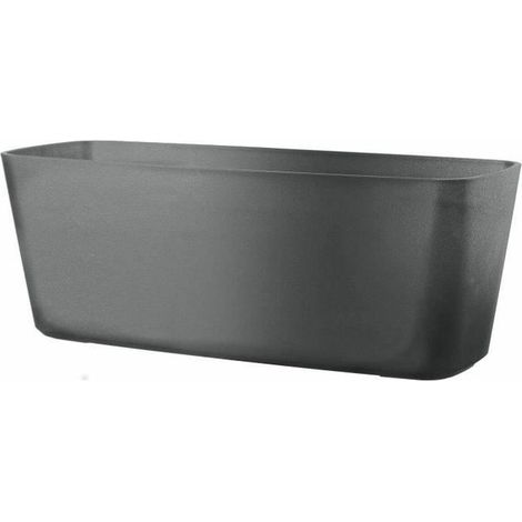 Deroma Origin Pflanzkasten grau 12 Liter modernes Design