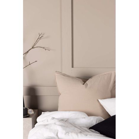 Ronja taie d'oreiller 60x60cm beige. (1/4)