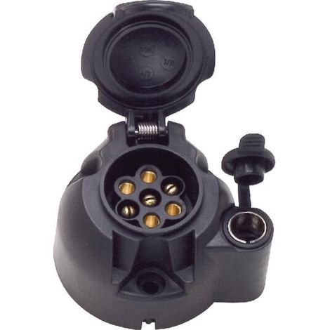 Steckdose Kunststoff 7+1 pol ERICH-JAEGER 101240JAE (1/5)