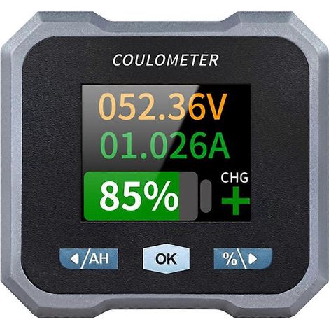 Coulomètre, compteur de batterie et voltmètre pour quadricycle électrique, A-- (1/5)