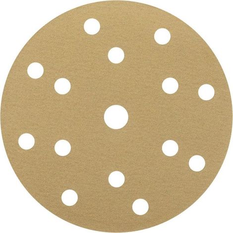 Disque de ponçage - Abrasif - 150mm diamètre - Grain 180 - 100 pièces - Ntools HMF7 (1/5)