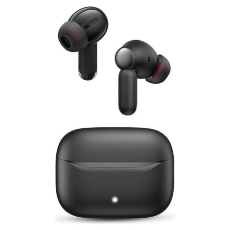 Auriculares Bluetooth SPC Ether 3 Pro con estuche de carga/ Autonomía 8h/ Negro