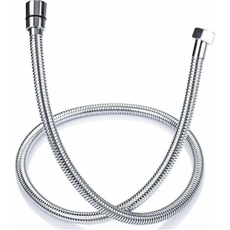 Flexible de Douche 1.2m en Acier Inoxydable Anti Torsion , Tuyau de Douche Raccord Standard G 1/2 Universel pour Salle de Bains (1/5)