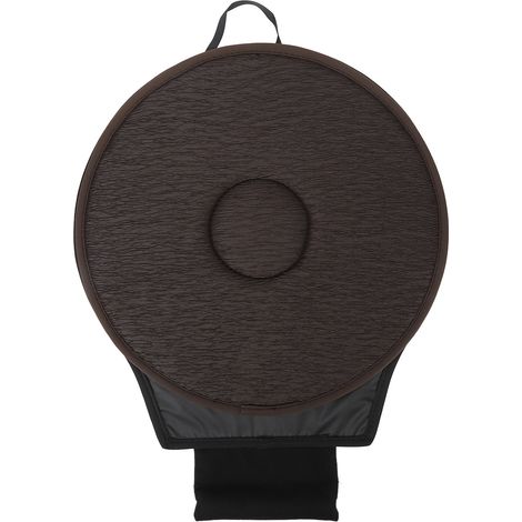 Coussin de siège rotatif double couche, lavable, rotation à 360°, idéal pour les personnes âgées (1/5)