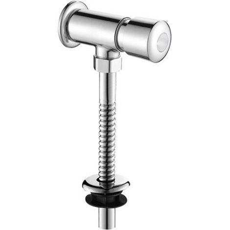 1 pièce Valve de chasse d'urine, acier inoxydable, pour urinoir à bouton-poussoir, fonction différée et à retardement (1/5)