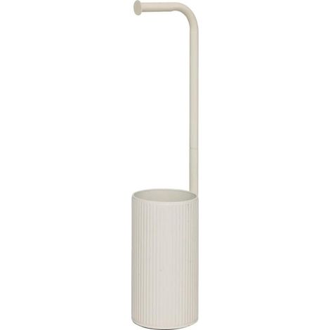 Dérouleur Papier WC "Onyx" 64cm Beige Lin (1/4)