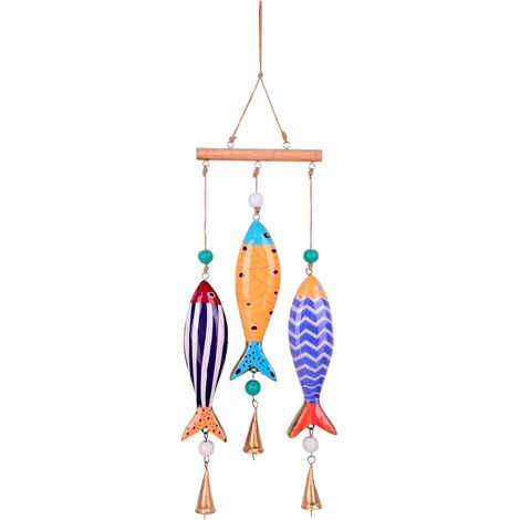 Signes Grimalt Colgante Novedad  Colgante Peces Novedad Multicolor 3x18x67cm 39494 (1/5)