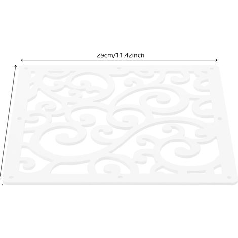 Paravento pieghevole, design moderno traforato, set di 12 pannelli, motivo ondulato (1/2)