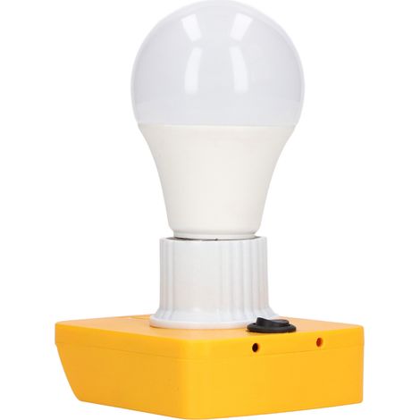 Lampe de travail LED 7W portable anti-dérapante pour batteries lithium 18V-60V, compatible DCB (1/5)