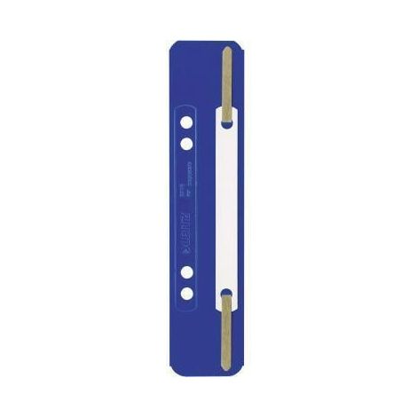 Leitz Heftstreifen kurz 37100035 35x158mm PP bl 25 St./Pack.