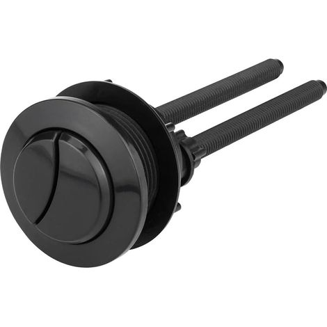 Bouton de chasse d'eau noir (1/5)