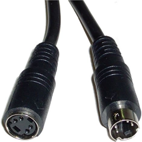 BeMatik - 10m de câble S-VHS (MiniDin4-M/H)