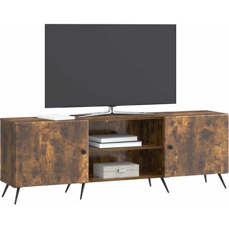 Maison Exclusive - TV-Schränk Geräucherte Eiche 150 x 31 x 50 cm