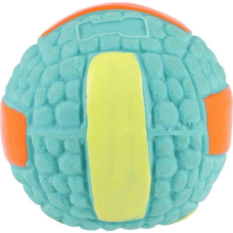 Jouet à mâcher en latex pour chien, compatible avec le volley-ball bleu (1/5)