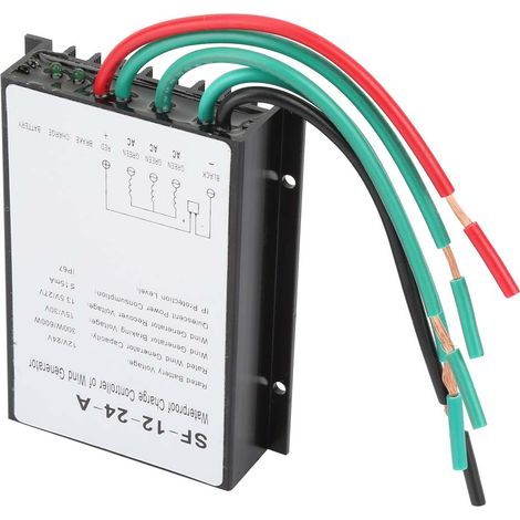 Wasserdichter 12V/24V 300W/600W Laderegler für Windkraftanlagen (1/5)