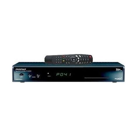 Décodeur TNT Satellite - SERVIMAT - TSF4000 - Installation facile - Prise péritel - 2 RCA audio