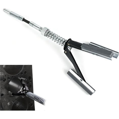 Outil de Déglaçage de Cylindre, Outil de Rodoir Cylindre pour Tambours de Freins et Cloches d'Embrayage - Diamètre Ajustable 32-89 mm, Outil de Meulage Polyvalent (1/5)