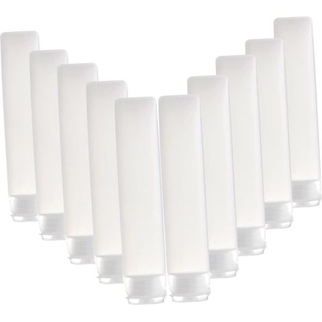 10pièces Lot de Tubes de Lotion Cosmétique Souples avec Bouchon à Clapet pour Voyage et Déplacement Professionnel (1/5)