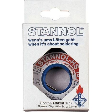 Bobine fil Nr.940023SB 100g Stannol (1/2)