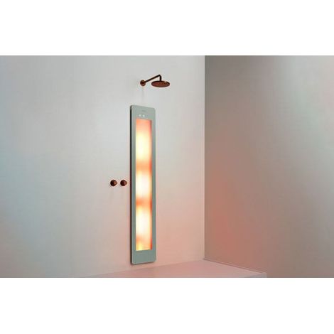 Lampada a infrarossi naturale Solarium Grigia Sunshower One L L0500-L0103