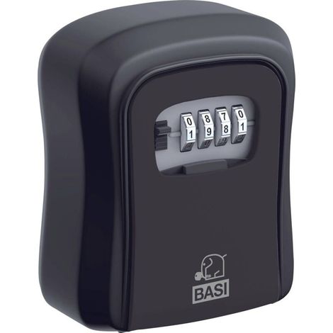 Basi 2101-0000-1100 SSZ 200 Schlüsseltresor mit Zahlenschloss, schwarz A546842 (1/3)