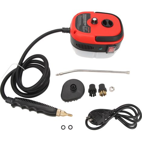 Nettoyeur Vapeur Haute Pression pour Cuisine et Climatiseur, 110V Rouge (Prise US) (1/5)