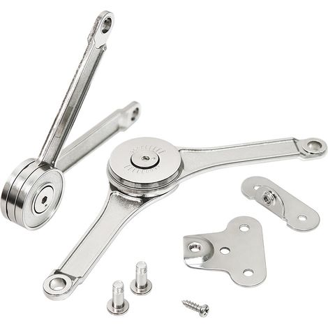Set mit 2 verstellbaren Scharnieren aus Zinklegierung für Schranktüren, Holzkisten und Küchenschranktüren