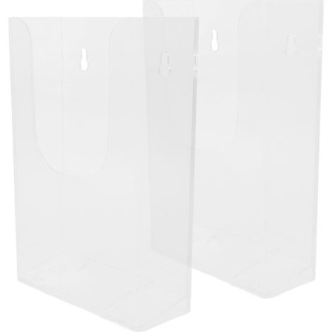 murale en acrylique transparent rangement multifonctionnel 2