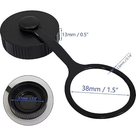 Bouchon de vidange pliable pour piscine à chien - Lot de 2 - Intérieur/Extérieur (1/3)