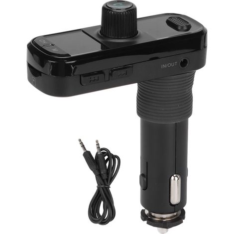BC70 Bluetooth 5.0 FM-Transmitter für Auto, Freisprechfunktion mit Mikrofon, drahtloser Radioadapter
