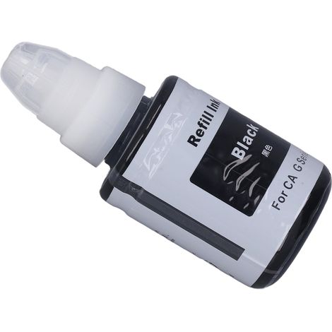 Schnell nachfüllbare Druckerpatrone, 135 ml schwarze Ersatzpatrone für Canon G1800, G2800, G1810, G2810, G3800, G3810, 1 Stück (1/5)