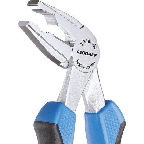Pince universelle coudée pour couper/tenir/tordre, Tranchant de précision trempé par induction HRC 63 à 65, 8248-160 JC (1/4)