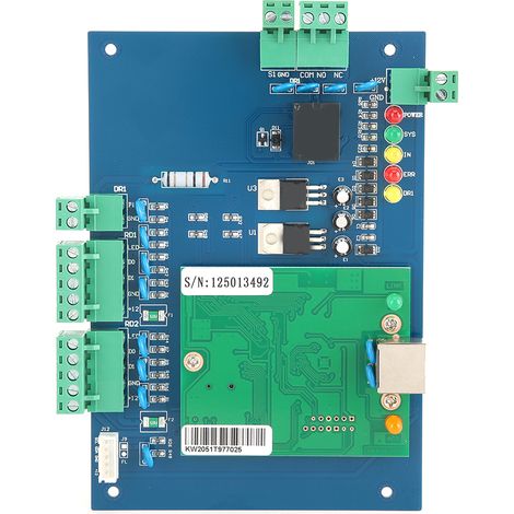 Contrôleur d'accès réseau indépendant TCP/IP, lecteur de carte Wiegand26/34 pour panneau de contrôle. (1/5)