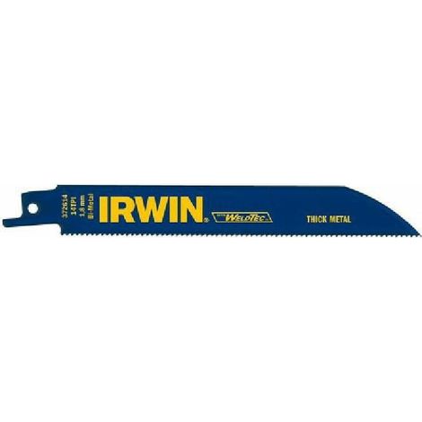 LAMA PER SEGA ALTERNATIVA IRWIN 150 mm 24 TPI / METALLO (2 pezzi)