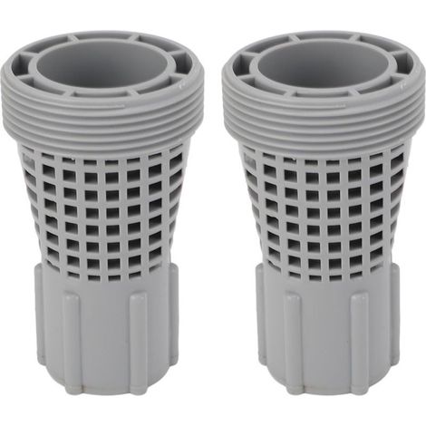 2 pièces Adaptateur de tuyau de raccordement, kit d'adaptateurs de conversion de tuyau, 4k8001 Adaptateur de filtre à sable long, kit de joint d'adaptateur de filtre long en plastique pour 58254 (1/5)