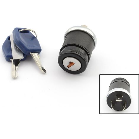 Interruptor de encendido universal para motocicleta Tecnium/Vicma, 2 posiciones, 3 cables, 6553 (1/3)