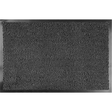 Fußmatte MagicHome CPM 304, für die Tür, 40x60 cm, schwarz/grau (1/3)