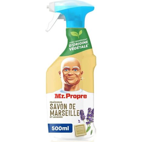 Mr.Propre Savon De Marsiglia Spray con Sapone di Marsiglia 500ml